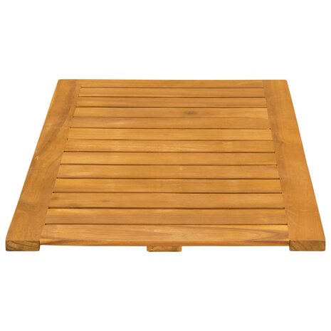 Badmat Effen Bruin 80 x 50 cm Hout 5