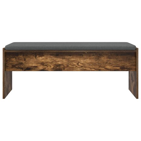 Halbank met kussen Gerookt eiken 100 x 38 x 46 cm 5