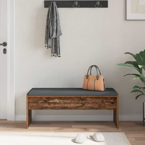 Halbank met kussen Oudhout 100 x 38 x 46 cm 4