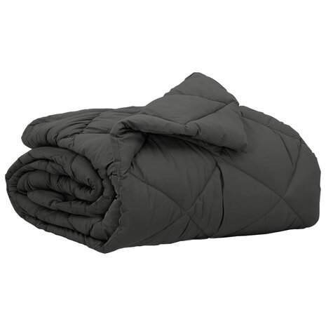 Zomer Dekbed Antraciet 220 x 135 cm Microfiber 2