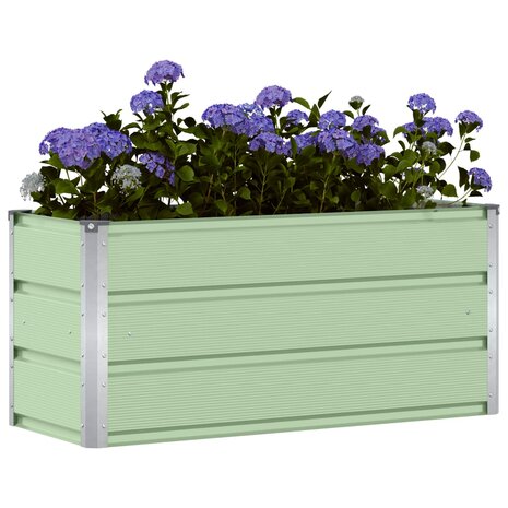 Plantenbak Groen 100 x 40 x 45 cm Staal 3