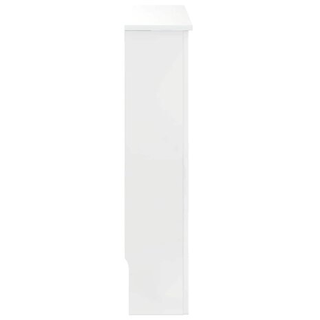 Radiatorafdekking Hoogglans wit 78 x 19 x 81,5 cm Bewerkt hout 5