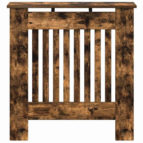Radiatorafdekking Gerookt eiken 78 x 19 x 81,5 cm Bewerkt hout 4