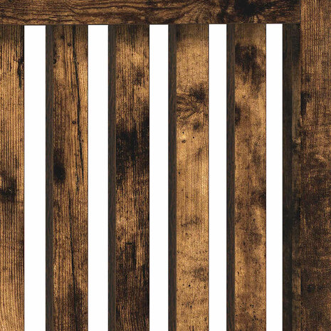 Radiatorafdekking Gerookt eiken 78 x 19 x 81,5 cm Bewerkt hout 7