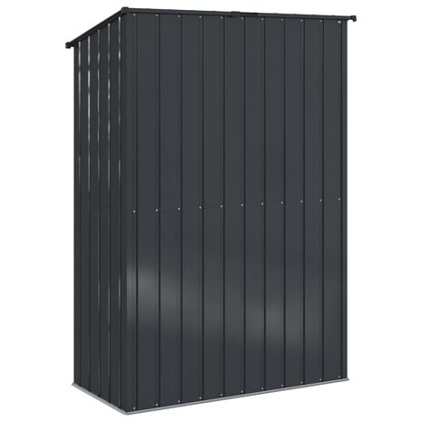Tuinhuisjes Antraciet 140,5 x 74 x 200 cm Metaal 8