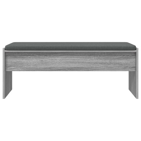 Halbank met kussen Grijs Sonoma 103 x 38 x 40 cm 5