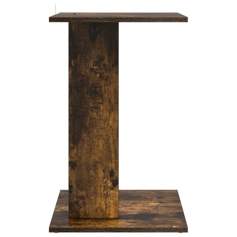 Bijzettafel Gerookt eiken 45 x 40 x 62,5 cm Bewerkt hout 6