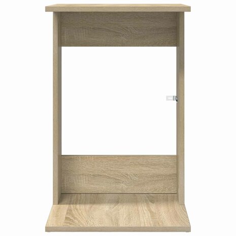 Bijzettafel Sonoma Eiken 40 x 38 x 62,5 cm Bewerkt hout 5