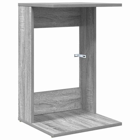 Bijzettafel Grijs Sonoma 40 x 38 x 62,5 cm Bewerkt hout 2