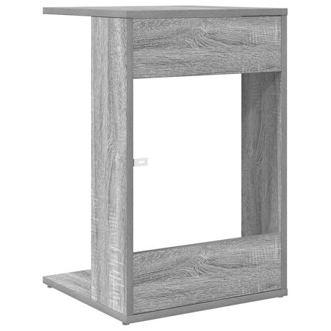 Bijzettafel Grijs Sonoma 40 x 38 x 62,5 cm Bewerkt hout 7