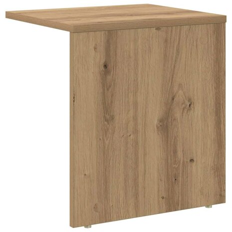 Bijzettafel Artisan Eiken 37 x 32 x 40 cm Bewerkt hout 7