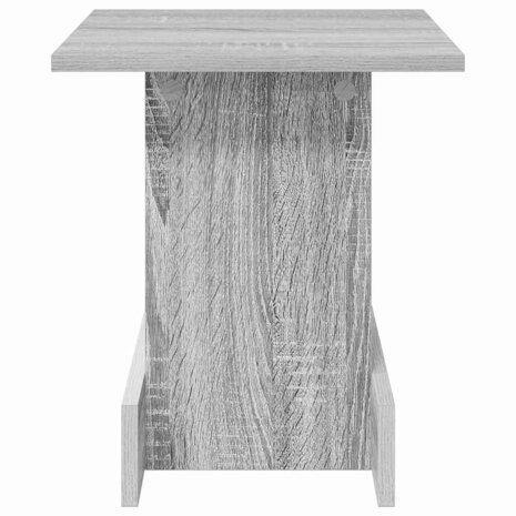 Bijzettafel Grijs Sonoma 35,5 x 35 x 40 cm Bewerkt hout 5