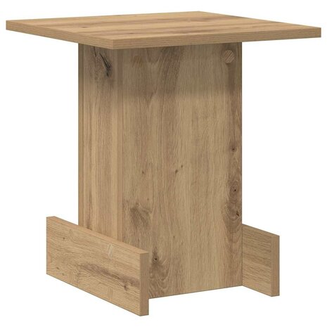 Bijzettafel Artisan Eiken 35,5 x 35 x 40 cm Bewerkt hout 7