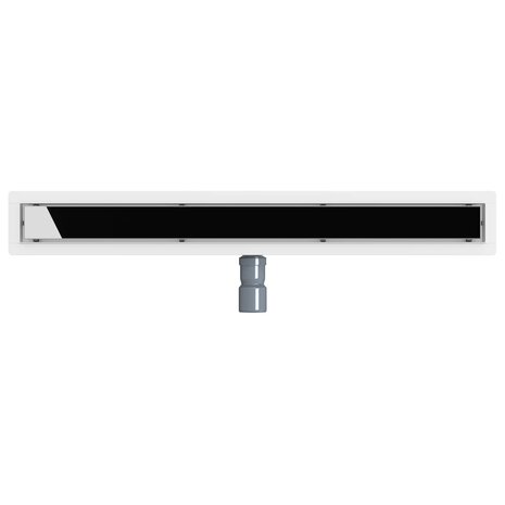 Doucheafvoer Glasdeksel met 360&deg; Sifon Zwart 80 cm 7
