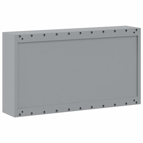 Gereedschapskast met plank Rood en Grijs 50 x 20 x 55 cm 6