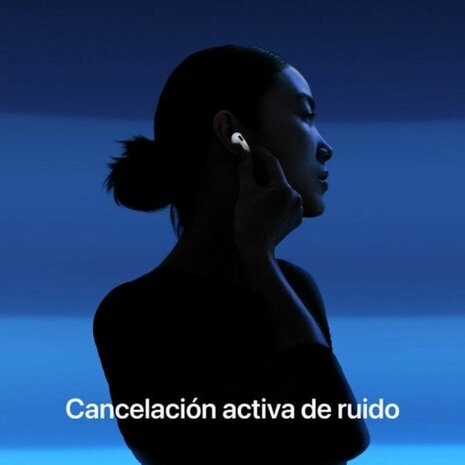 Hoofdtelefoon met microfoon Apple AirPods 4 Wit 3
