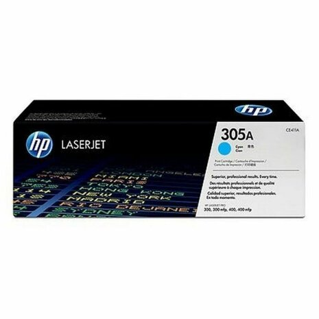 Originele Toner HP 305A Cyaan (4 Stuks) 1