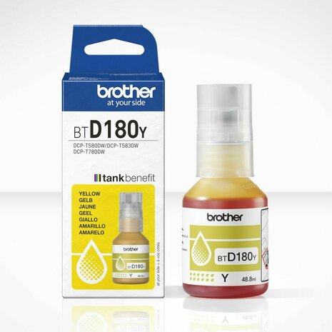 Originele inktcartridge Brother Geel 5