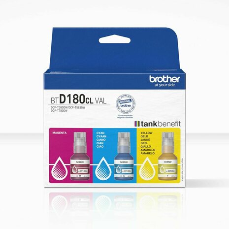 Originele inktcartridge Brother Geel Multicolour 6
