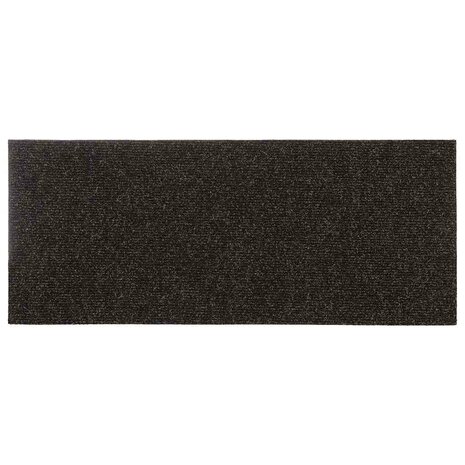 Trapmatten Zelfklevend 15 stuks 60x25 cm Donkerbruin Rechthoekig 5