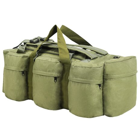 Plunjezak 3-in-1 legerstijl 45 L olijfgroen 2