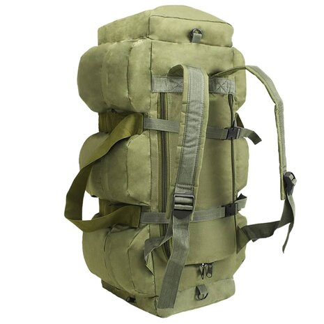Plunjezak 3-in-1 legerstijl 45 L olijfgroen 3