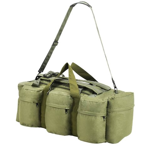 Plunjezak 3-in-1 legerstijl 45 L olijfgroen 4