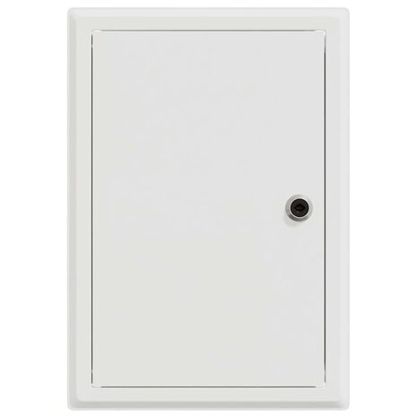 Toegangs paneel Wit 33 x 23 x 3 cm Staal 5