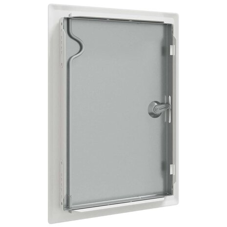 Toegangs paneel Wit 63 x 33 x 3 cm Staal 7