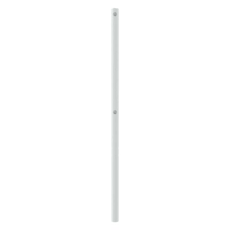 Vervangend hoofdbord metaal wit 120 cm 4