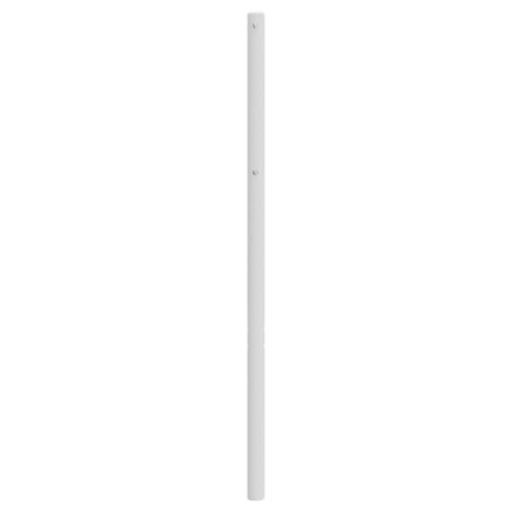 Vervangend hoofdbord 193 cm metaal wit 5
