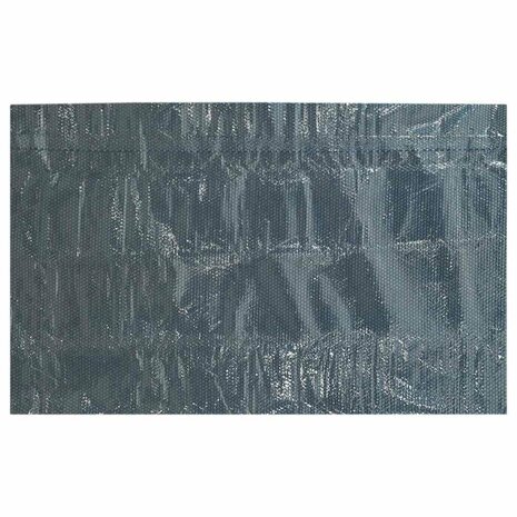 Zwembadfolie solar drijvend 975x488 cm PE zwart en blauw 4