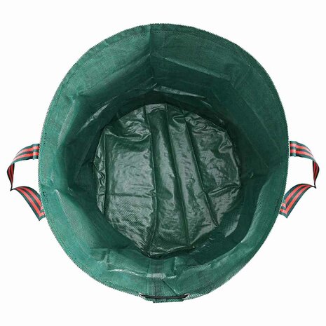 Tuinafvalzakken 12 pcs Groen 67 x 67 x 75,5 cm Polypropyleen 5