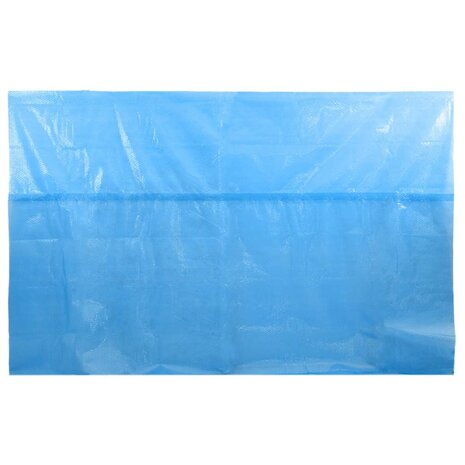 Zwembadzeil rechthoekig 549 x 274 cm PE blauw 3