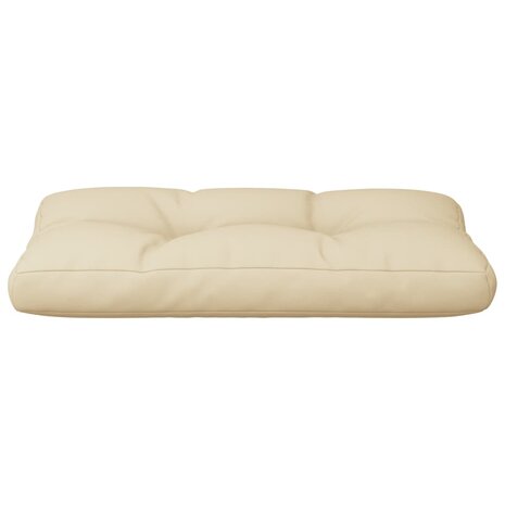 Palletkussen 80x40x12 cm stof beige 5