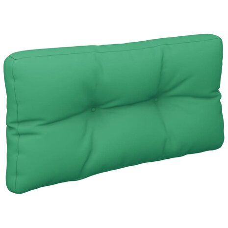 Palletkussen 80x40x12 cm stof groen 4