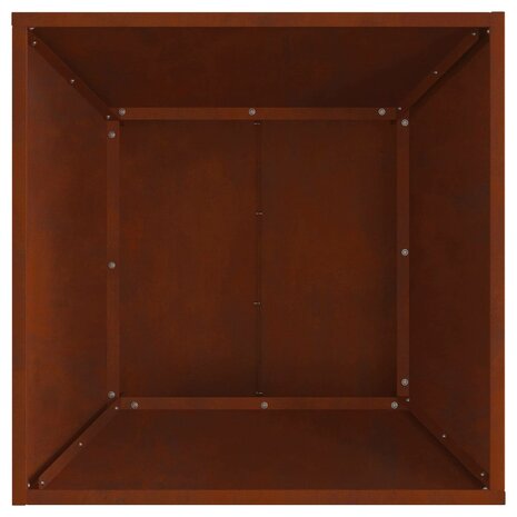 Vuurkorf Bruin 60 x 60 x 35 cm Cortenstaal 7