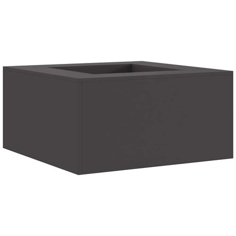 Vuurkorf Zwart 80 x 80 x 40 cm Staal 2