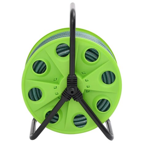 Slanghaspel vrijstaand met 20 m slang PVC groen 3
