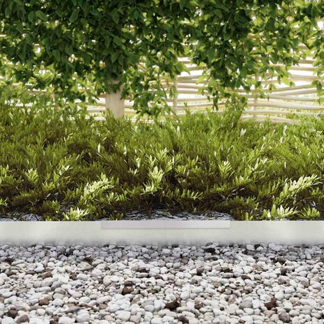 Tuinrand Zilver 450 x 0.05 x 15 cm Roestvrij staal 5