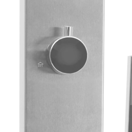 Buitendouche met bak HKC roestvrij staal 8