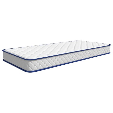 Traagschuimmatras 80x160x17 cm Zacht wit 3