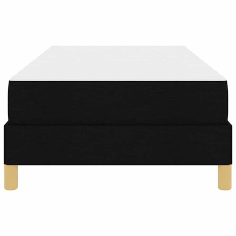 Boxspringbed met matras Zwart 80 x 200 cm Stof 7