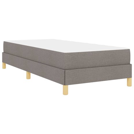 Boxspringbed met matras Taupe 80 x 200 cm Stof 9