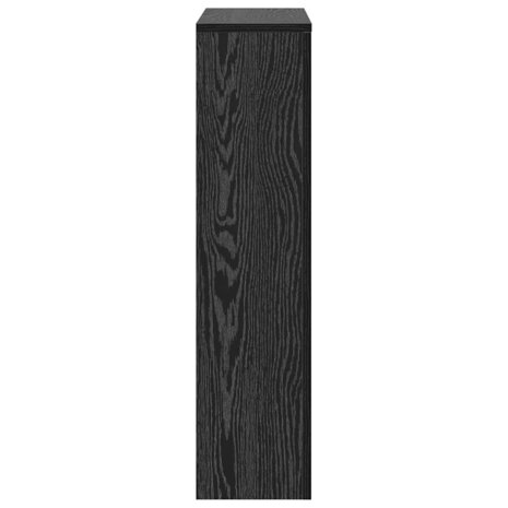 Radiatorafdekking Zwart Eiken 78 x 20 x 82 cm Bewerkt hout 5