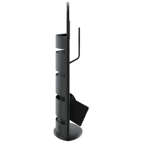 5-delige openhaardgereedschapset 23x15x66 cm staal 5