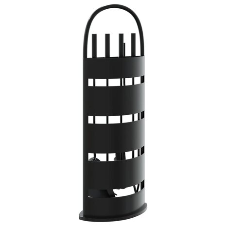 5-delige openhaardgereedschapset 23x15x66 cm staal 6