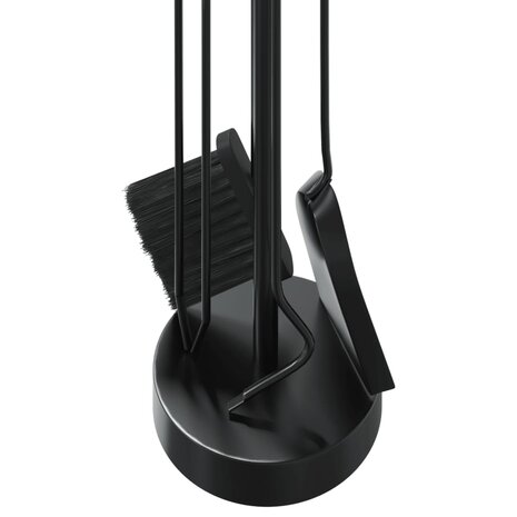 5-delige openhaardgereedschapset 18x66 cm staal 8