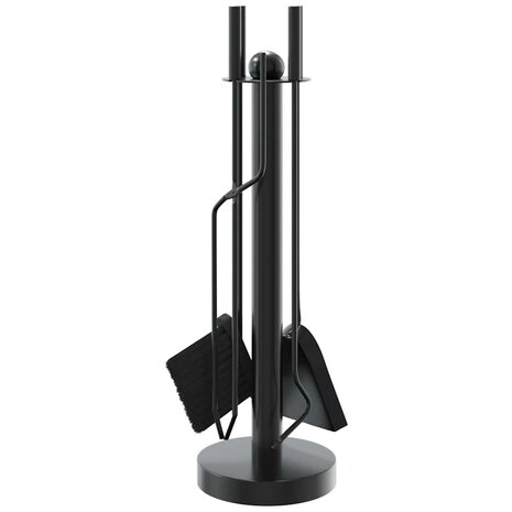 5-delige openhaardgereedschapset 18x56 cm staal 5