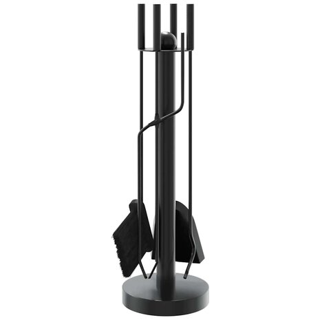 5-delige openhaardgereedschapset 18x56 cm staal 6